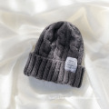 Warm Wool Embroidery Knitted Beanie Hats